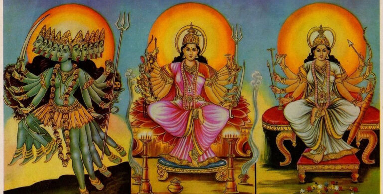 महाकाली, महालक्ष्मी र महासरस्वतीको विशेष पूजा गरि महा अष्टमी मनाइदै