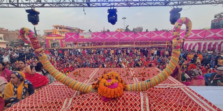विवाहपञ्चमीको तेस्रो दिन धनुषयज्ञ मनाइयो, आज तिल्कोत्सव