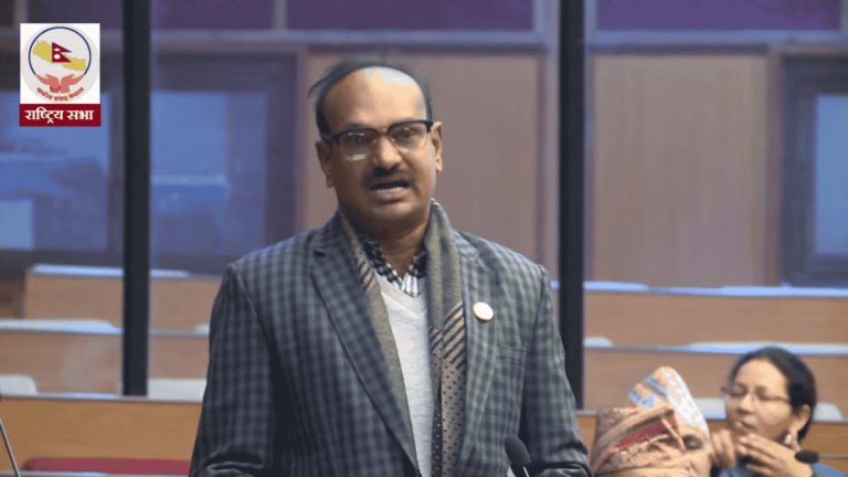 राष्ट्रिय सभामा माओवादी सांसदले भनेः सरकारले जवाफ नदिए संसदभित्रै आन्दोलन गर्छु