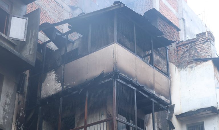 काठमाडौंमा आगलागीः एक जनाको ज्यान गयो