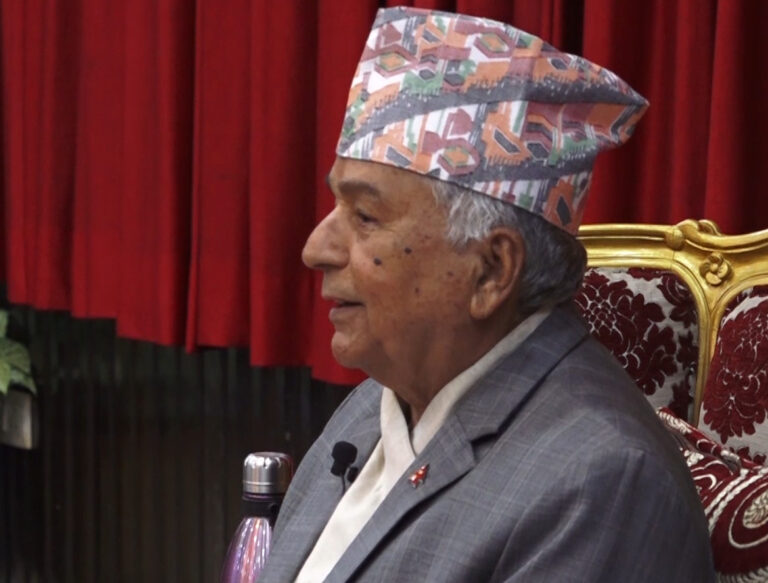 यु—१६ इस्ट जोन कप जितेको नेपाली क्रिकेट टोलीलाई राष्ट्रपतिले गरे स्वागत