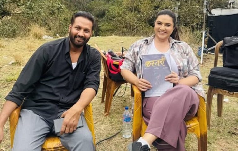 चुनावमा पराजित भएकाे भाेलिपल्टै सुटिङ सेटमा फर्किन् निशा